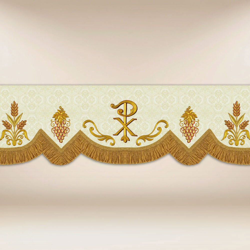 Baldacchino processionale ricamato