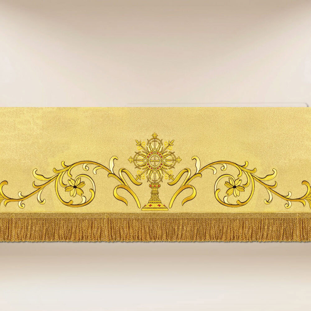 Baldacchino processionale ricamato