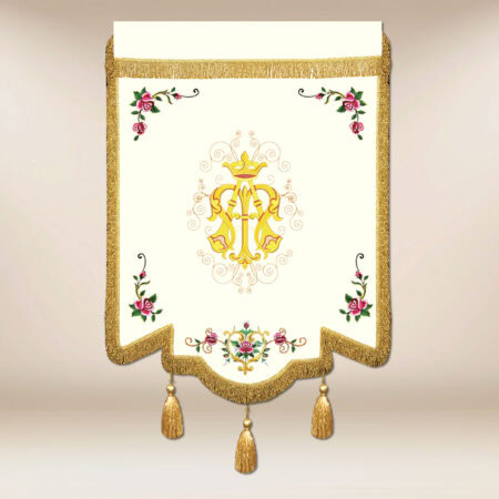 Chorągiew haftowana – MB Częstochowska