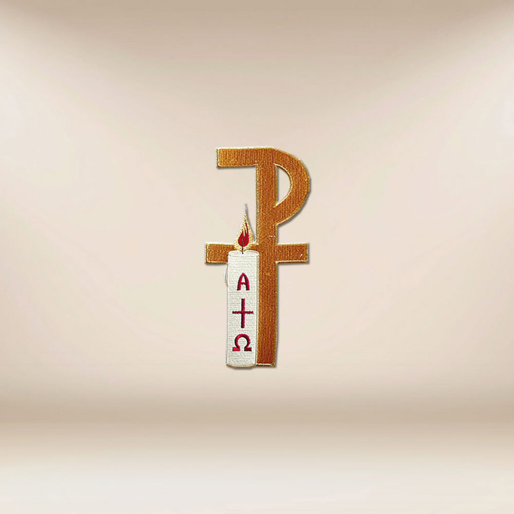 Applicazione Ricamata “Px Con Candela”