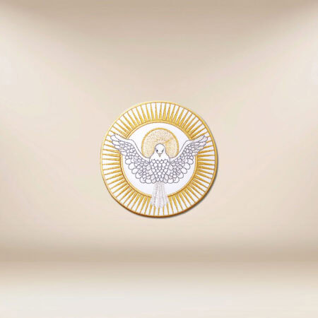 Applicazione ricamata “Spirito Santo”