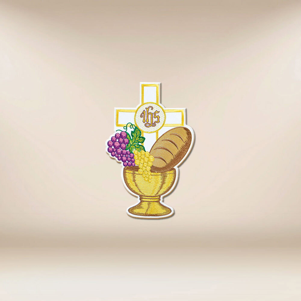 Applicazione ricamata “Comunione”
