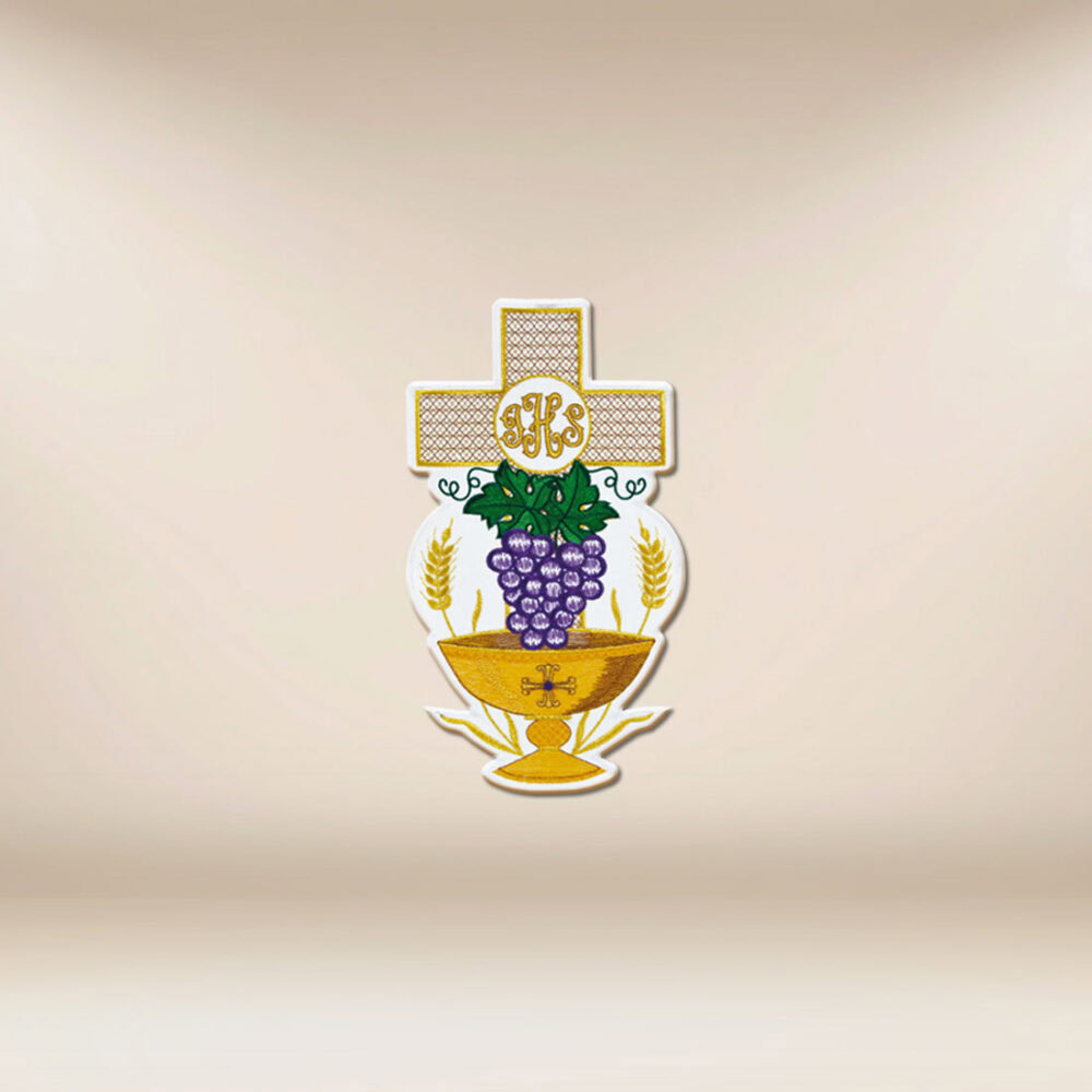 Applicazione ricamata “Comunione”