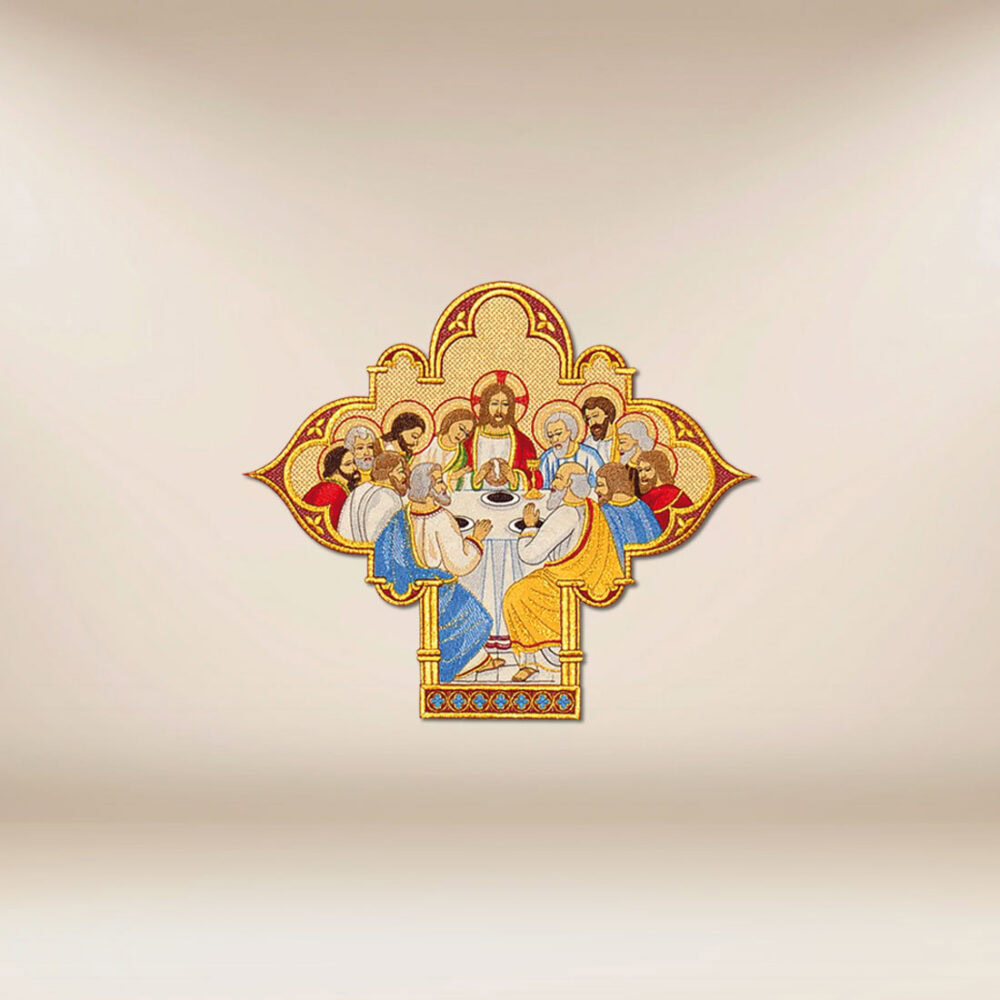 Applicazione ricamata “Ultima Cena”