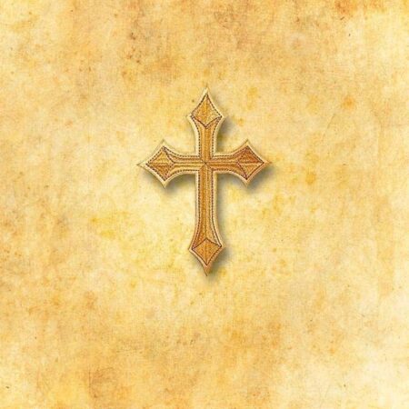 Applicazione ricamata “Croce”