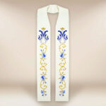 Stola mariana ricamata