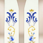 Stola mariana ricamata