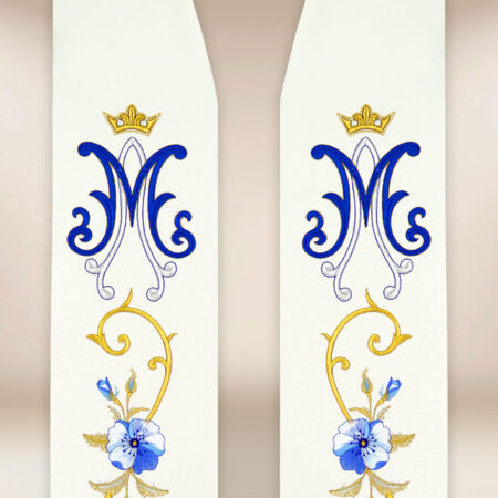 Stola mariana ricamata