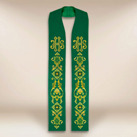 Stuła haftowana “IHS”