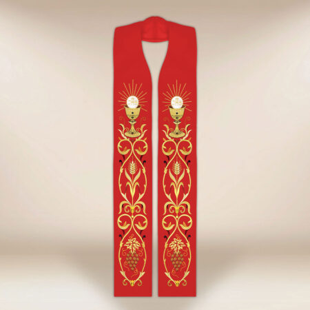 Stuła haftowana “Kielich”
