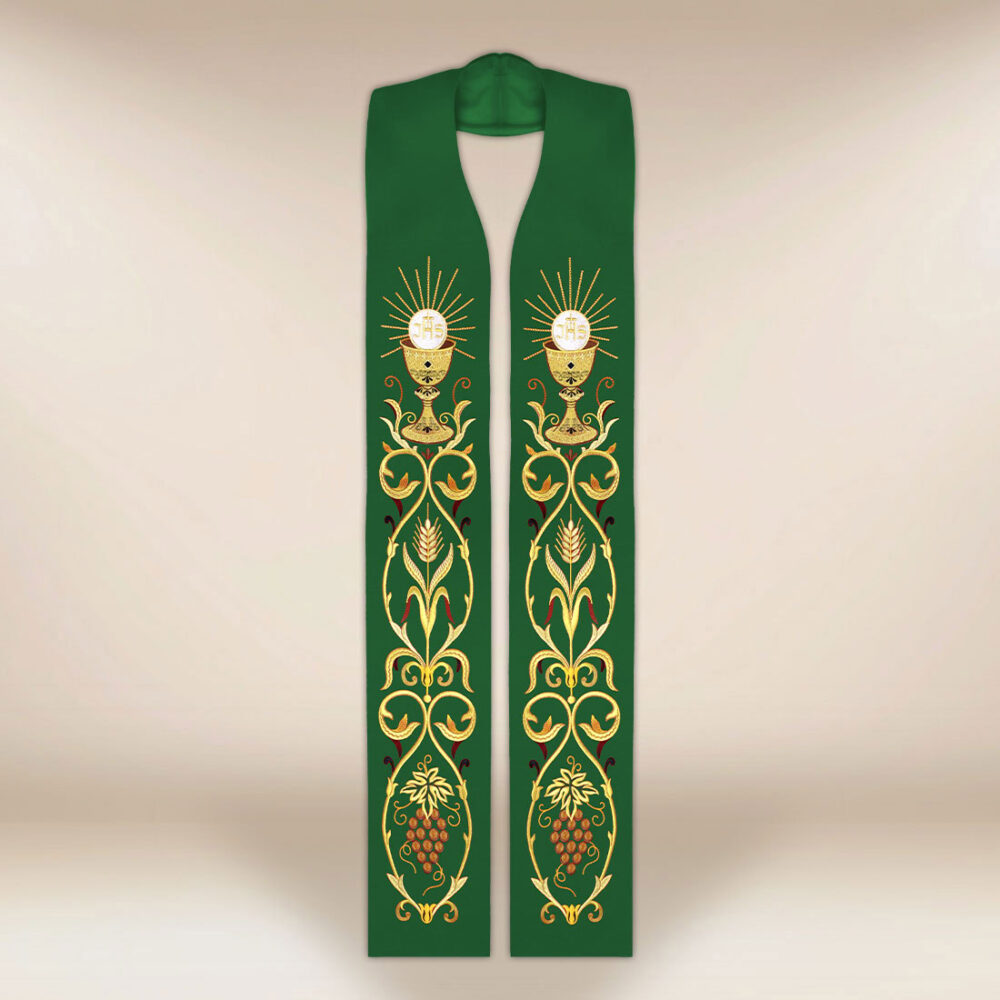 Stuła haftowana “Kielich”