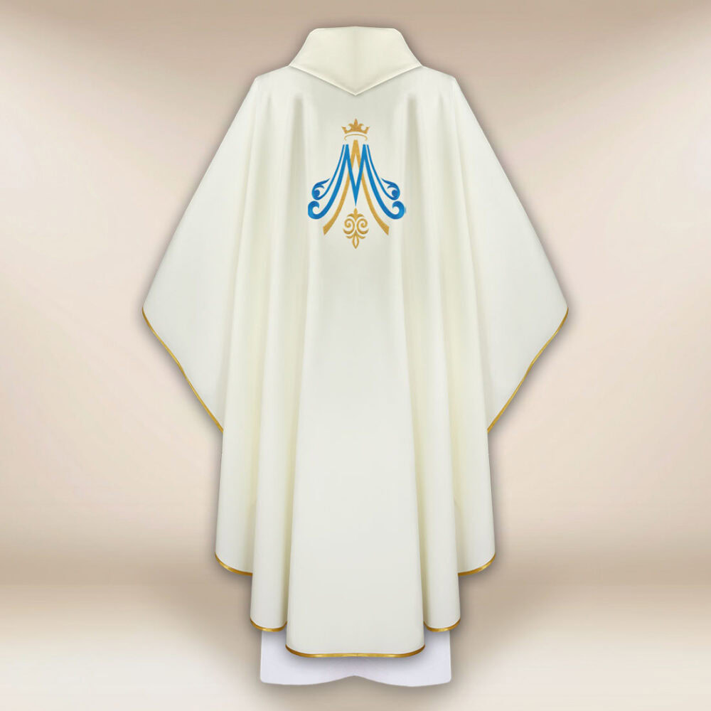 Casula con immagine della Madonna di Guadalupe