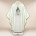 Casula con immagine Madonna Immacolata
