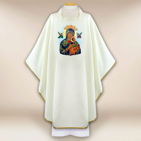 Casula con immagine Madonna del Perpetuo Soccorso