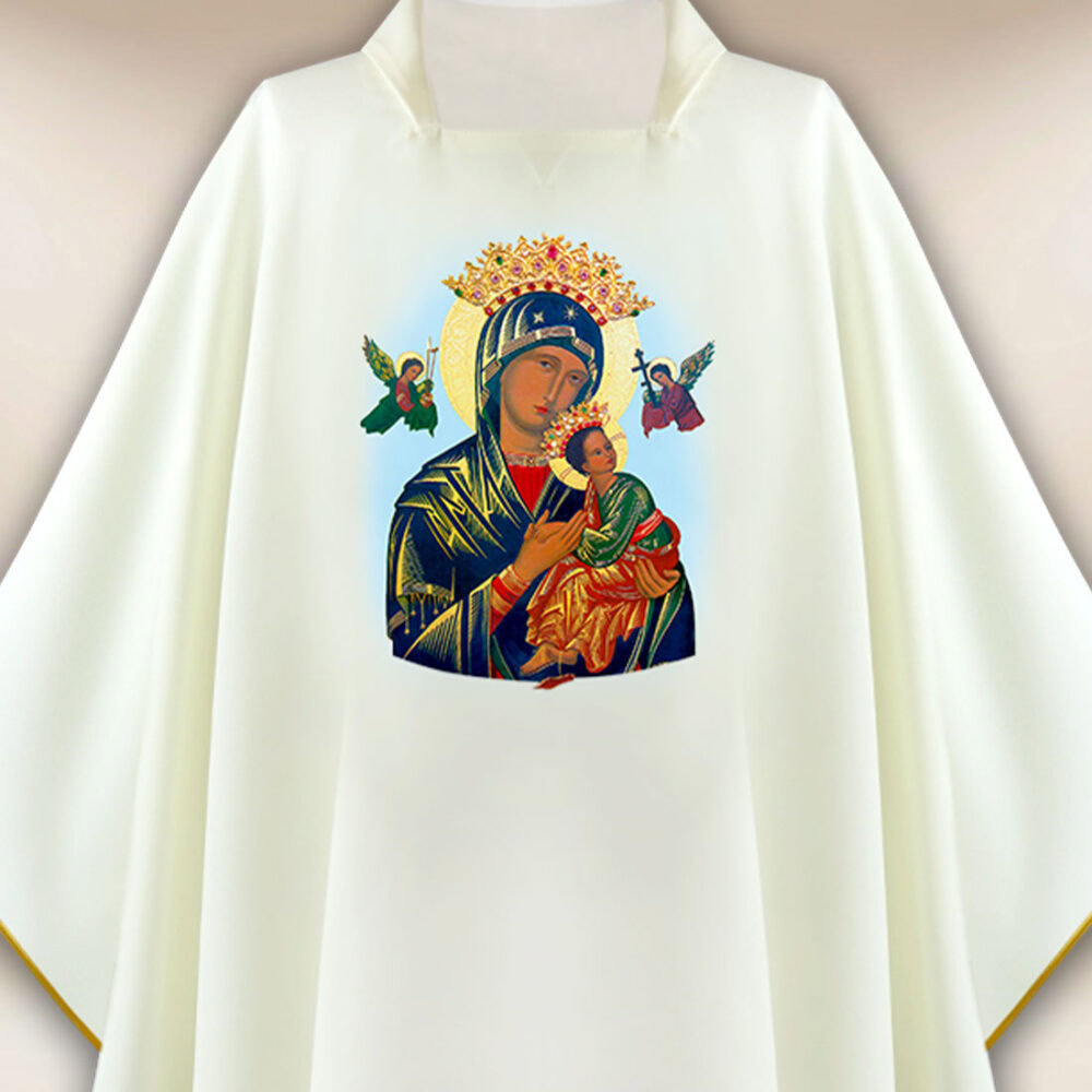 Casula con immagine Madonna del Perpetuo Soccorso