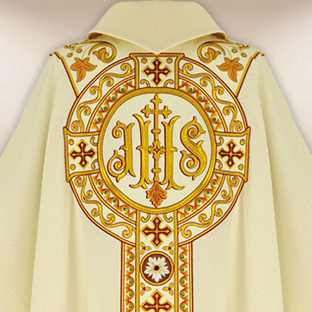 Casula ricamata Agnello di Dio