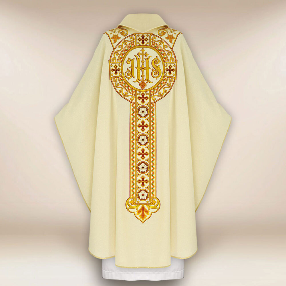 Casula ricamata Agnello di Dio