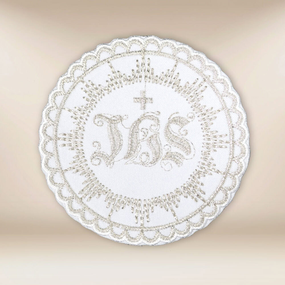 ostia comunionale ricamata IHS