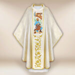 Casula sacerdotale ricamata San Isidoro