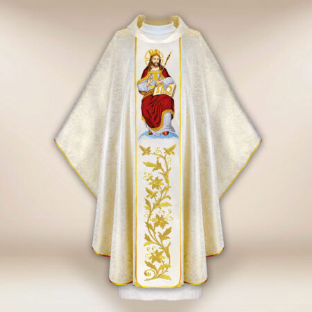 Casula ricamata Cristo Re
