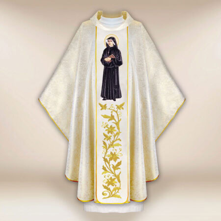 Casula ricamata San Faustina