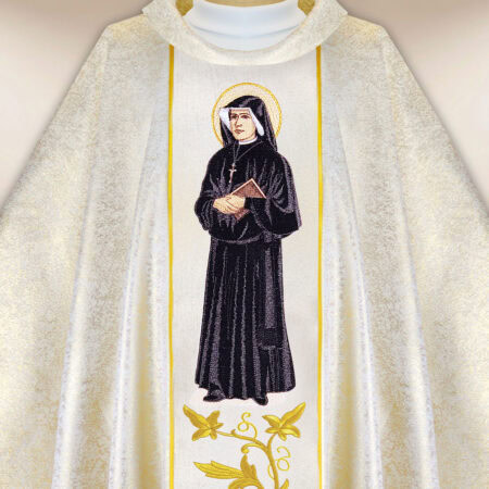Casula ricamata San Faustina