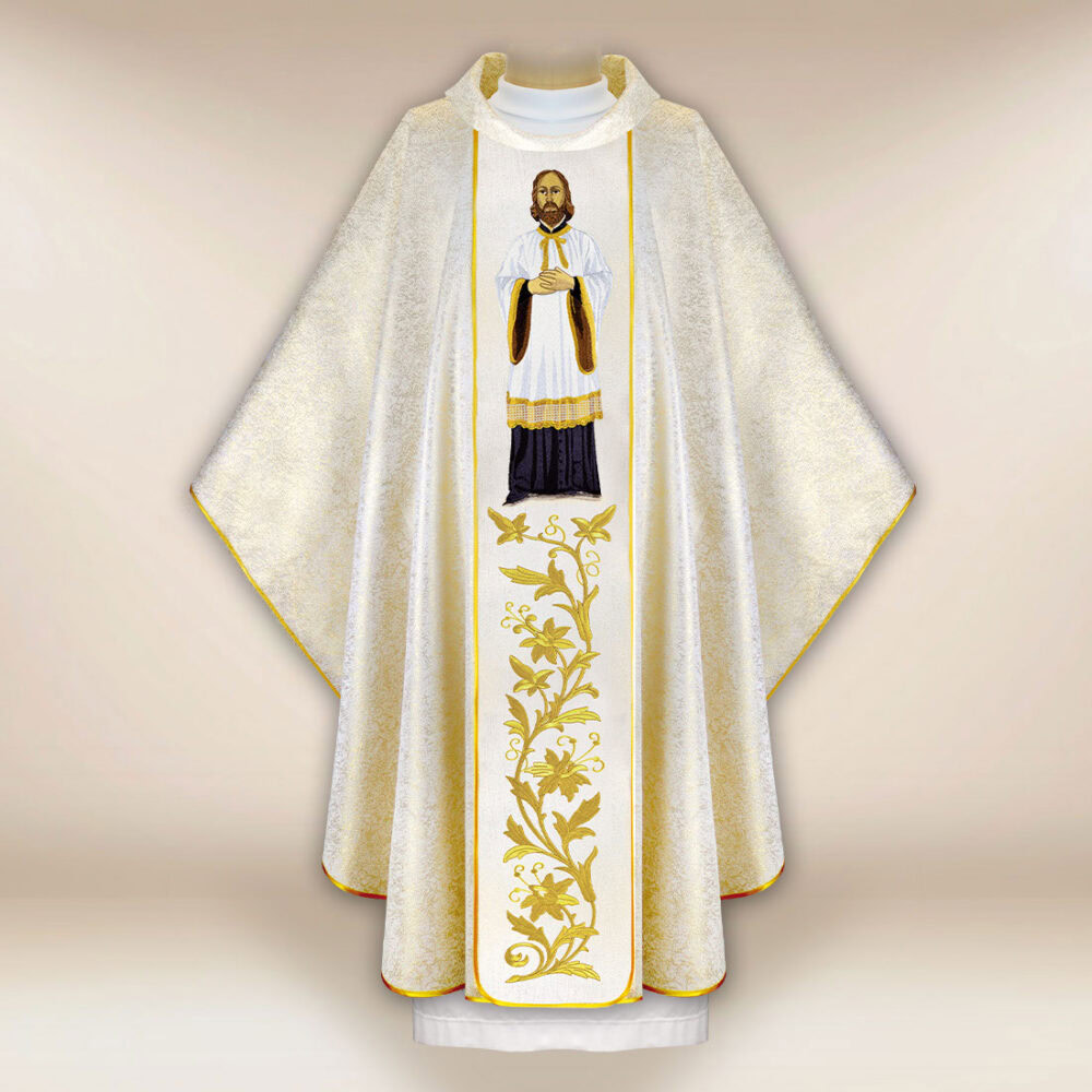 Casula sacerdotale ricamata San Giovanni da Kanti