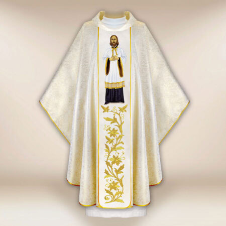 Casula sacerdotale ricamata San Giovanni da Kanti