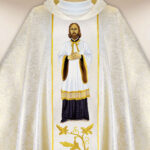 Casula sacerdotale ricamata San Giovanni da Kanti