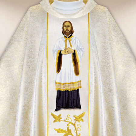 Casula sacerdotale ricamata San Giovanni da Kanti