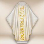 Casula sacerdotale ricamata San Valentino
