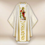 Casula sacerdotale ricamata San AMadonnarogio