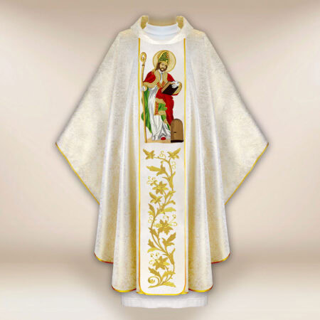 Casula sacerdotale ricamata San AMadonnarogio