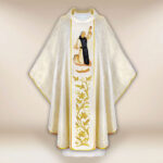 Casula sacerdotale ricamata B. Vincenzo Kadłubek