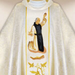 Casula sacerdotale ricamata B. Vincenzo Kadłubek