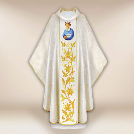 Casula sacerdotale ricamata beata Hanna Chrzanowska