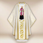 Casula sacerdotale ricamata beato sacerdote Michał Sopoćko