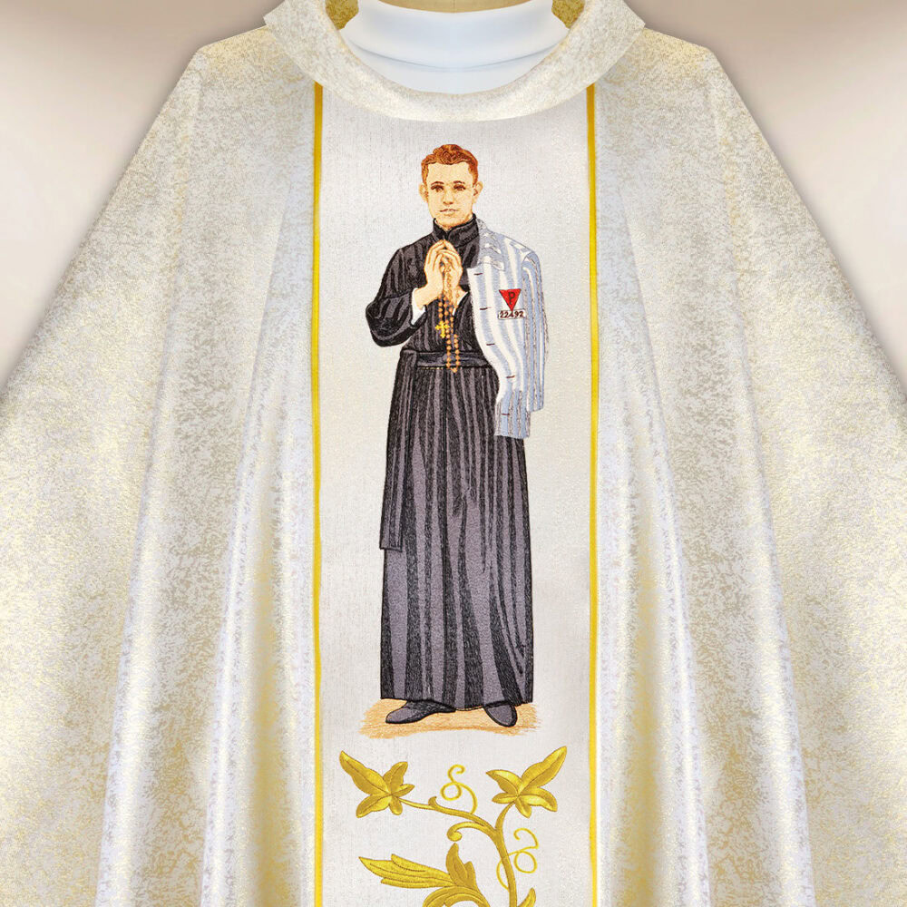 Casula sacerdotale ricamata Bł. Frelichowski