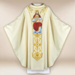 Casula liturgica con Gesù Cristo Re