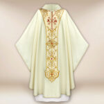 Casula liturgica con Gesù Cristo Re