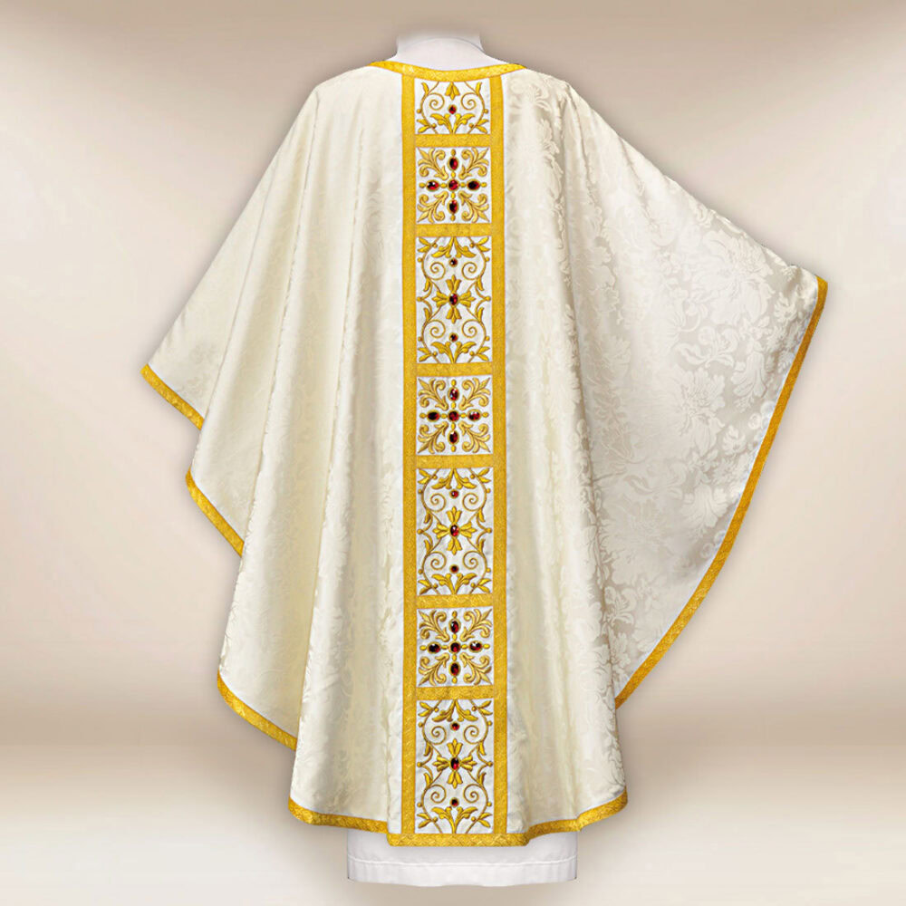Ornat haftowany “Massimo-Bianco”