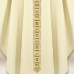 Casula sacerdotale ricamata ecru