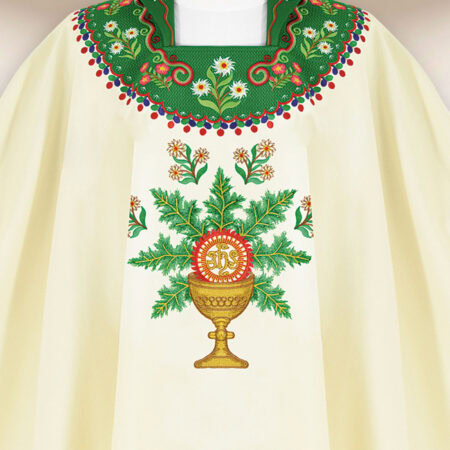Casula sacerdotale ricamata góralska