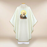 Casula con immagine di San Padre Pio