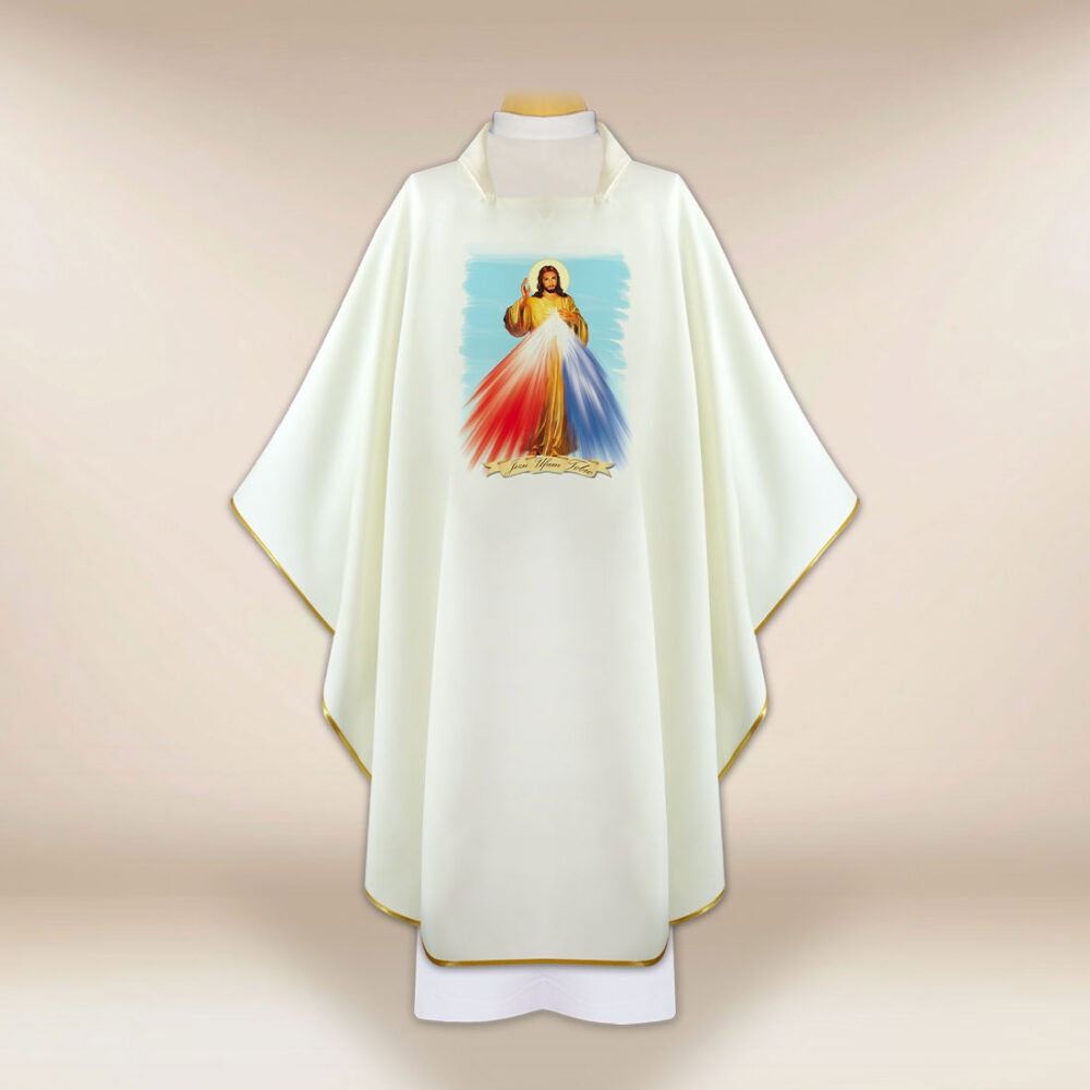 Casula con immagine Gesù Misericordioso