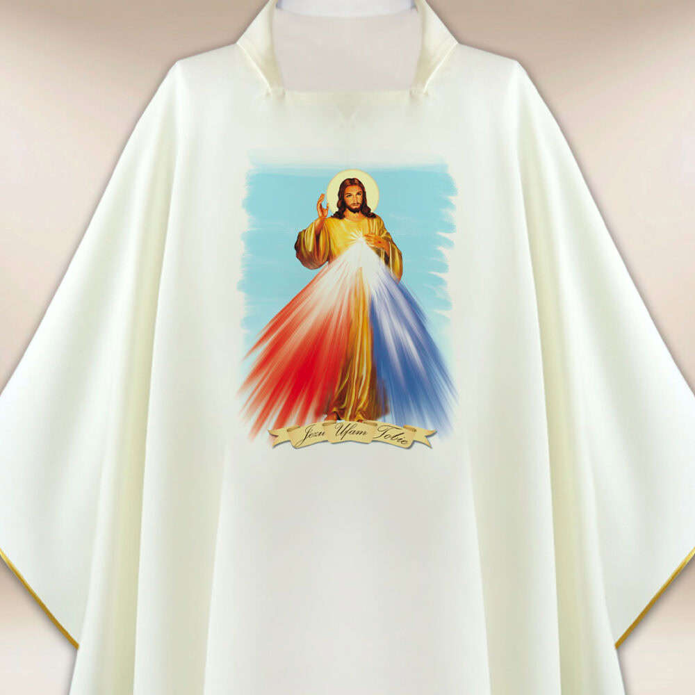 Casula con immagine Gesù Misericordioso
