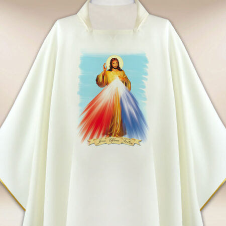 Casula con immagine Gesù Misericordioso