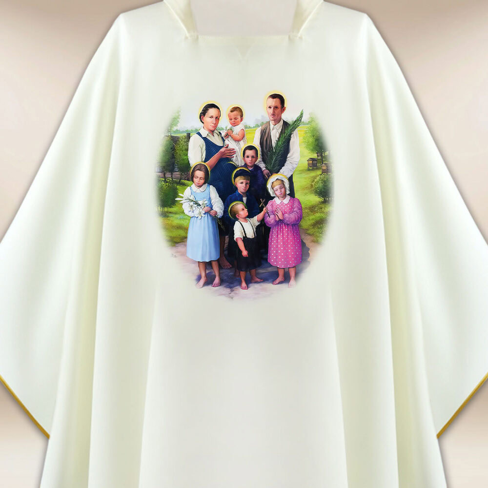 Casula con immagine Famiglia Ulm