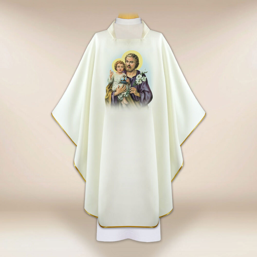 Casula con immagine di San Giuseppe