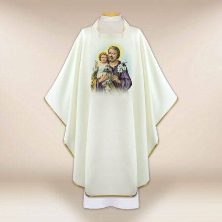 Casula con immagine di San Giuseppe